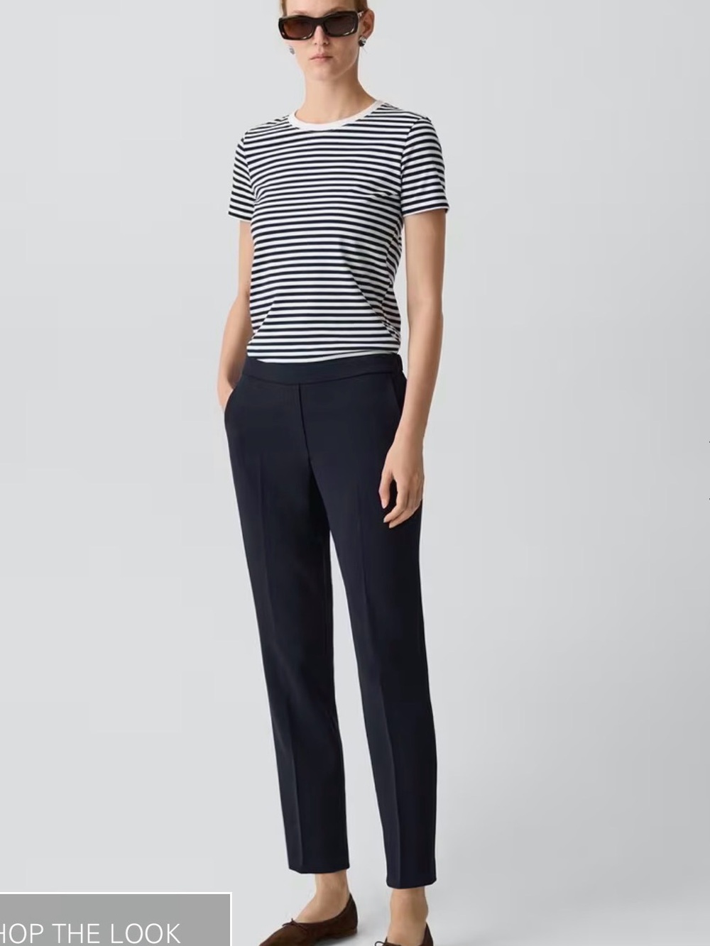 Theory Navy Crepe Pant NEW WITH TAGS, size 2